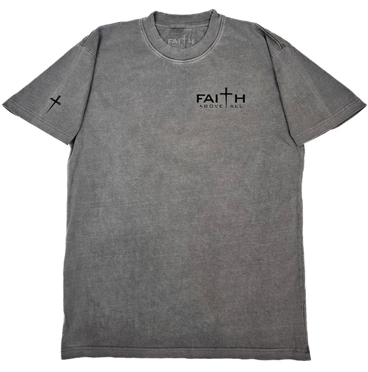 God Over Government Tee - Premium Heavyweight Vintage Wash