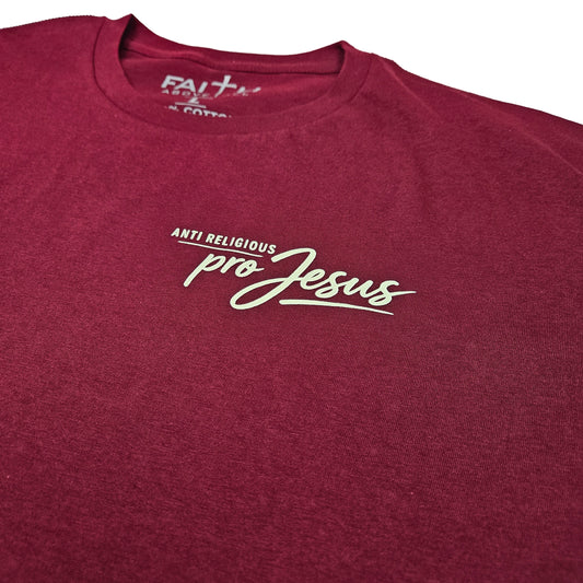 Anti Religious Pro Jesus Tee - Multiple Colors