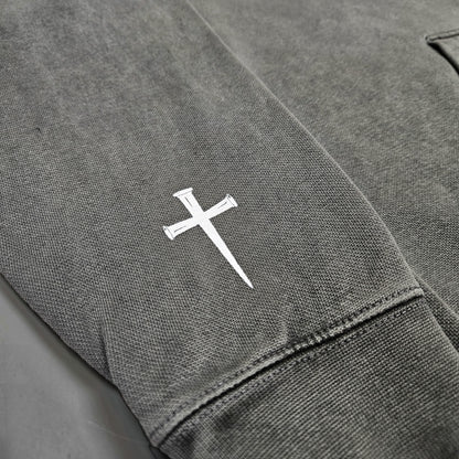 Faith Above All Premium Heavyweight Hoodie