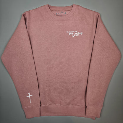 Anti Religious Pro Jesus Crewneck Sweatshirt