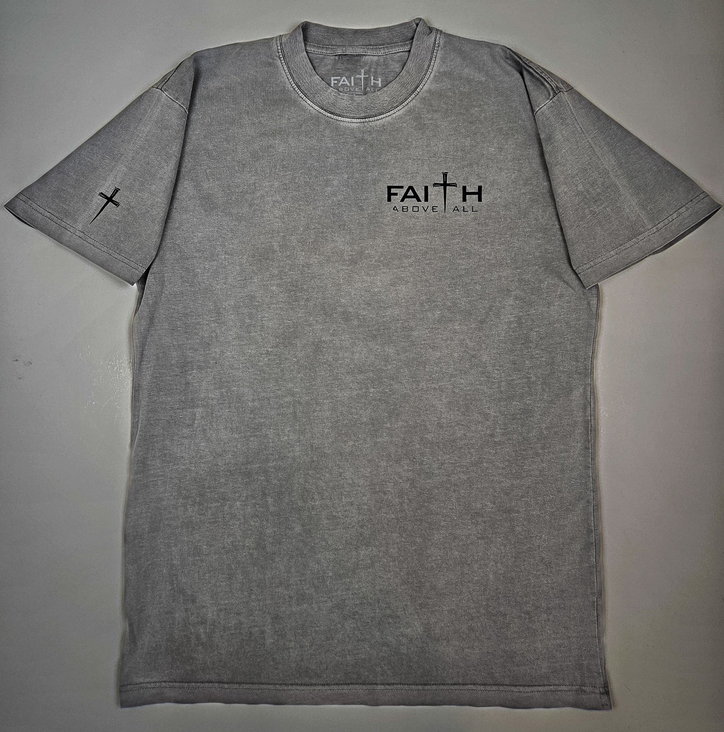 God Over Government Tee - Premium Heavyweight Vintage Wash