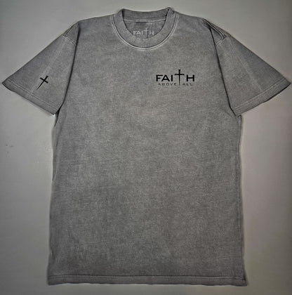 God Over Government Tee - Premium Heavyweight Vintage Wash