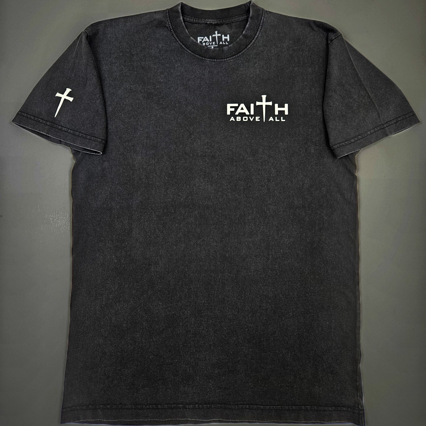 Christ is King Tee - Premium Heavyweight Vintage Wash