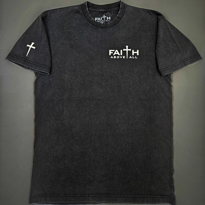 Christ is King Tee - Premium Heavyweight Vintage Wash