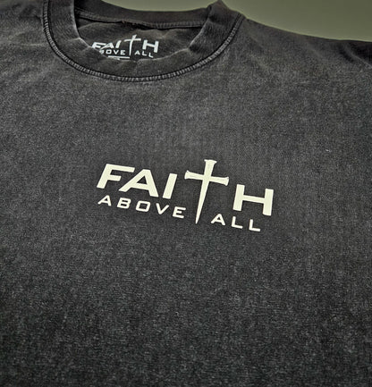 Christ is King Tee - Premium Heavyweight Vintage Wash