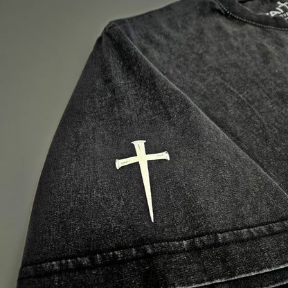 Christ is King Tee - Premium Heavyweight Vintage Wash